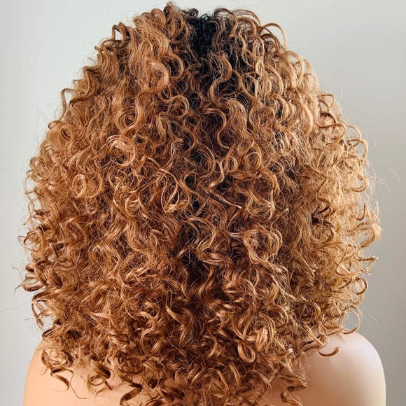 No Further Discount 🤩 “Put On & Go” Ombre Auburn “Outre” Curly Synthetic Wig - Picture 4 of 5